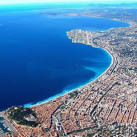 Studio Neuf 25 M2, Terrasse 35 M2 Proche Port Nice, Centre Ville 외부 사진