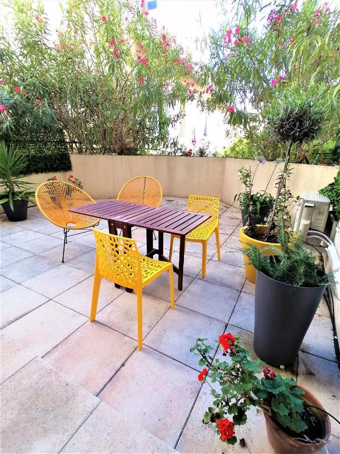 Studio Neuf 25 M2, Terrasse 35 M2 Proche Port Nice, Centre Ville 외부 사진