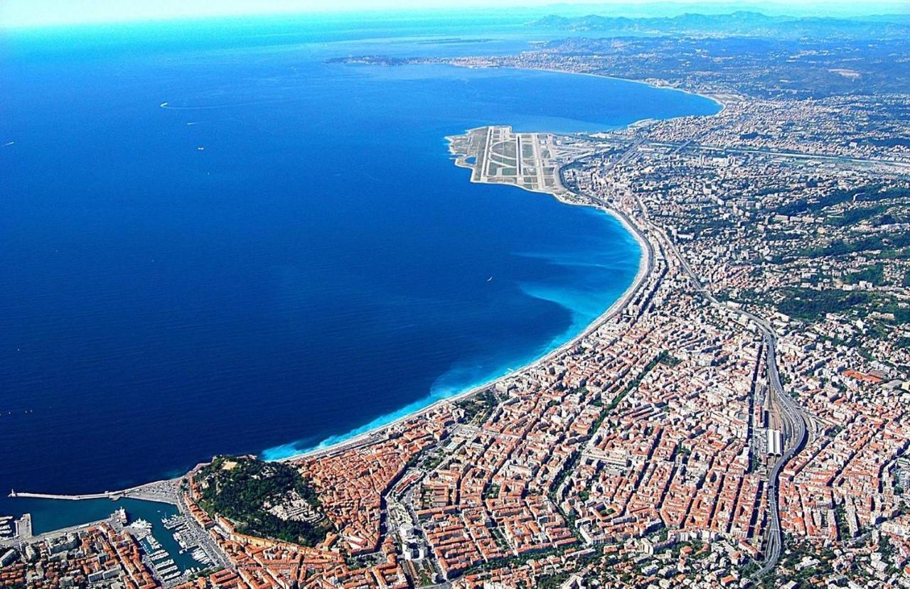 Studio Neuf 25 M2, Terrasse 35 M2 Proche Port Nice, Centre Ville 외부 사진