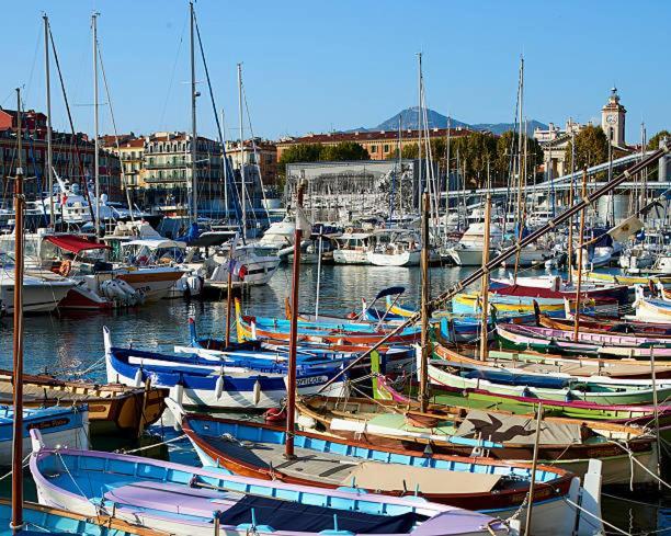 Studio Neuf 25 M2, Terrasse 35 M2 Proche Port Nice, Centre Ville 외부 사진
